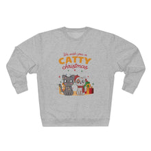 Load image into Gallery viewer, We Wish You a Catty Christmas Sweatshirt
