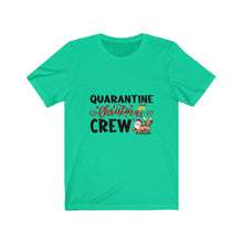 Load image into Gallery viewer, Quarantine Christmas Crew  (Black) Short Sleeve Tee