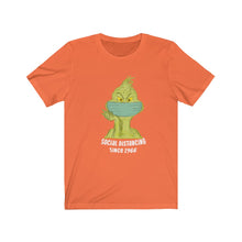 Load image into Gallery viewer, Grinch social distance  Short Sleeve Tee
