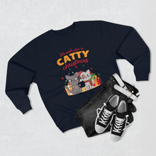 Load image into Gallery viewer, We Wish You a Catty Christmas Sweatshirt