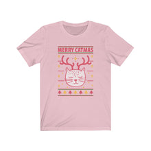 Load image into Gallery viewer, Merry Catmas  Short Sleeve Tee
