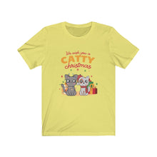 Load image into Gallery viewer, We Wish You a Catty Christmas Short Sleeve Tee