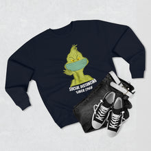 Load image into Gallery viewer, Grinch Social distance   Sweatshirt