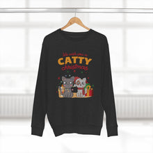 Load image into Gallery viewer, We Wish You a Catty Christmas Sweatshirt