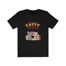 Load image into Gallery viewer, We Wish You a Catty Christmas Short Sleeve Tee