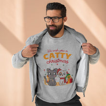 Load image into Gallery viewer, We Wish You a Catty Christmas Sweatshirt