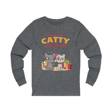 Load image into Gallery viewer, We Wish You a Catty Christmas Long Sleeve Tee