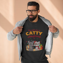 Load image into Gallery viewer, We Wish You a Catty Christmas Sweatshirt