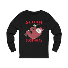 Load image into Gallery viewer, Slothmas Long Sleeve Tee