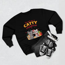 Load image into Gallery viewer, We Wish You a Catty Christmas Sweatshirt