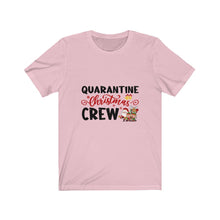 Load image into Gallery viewer, Quarantine Christmas Crew  (Black) Short Sleeve Tee