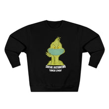 Load image into Gallery viewer, Grinch Social distance   Sweatshirt