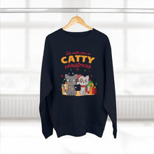 Load image into Gallery viewer, We Wish You a Catty Christmas Sweatshirt