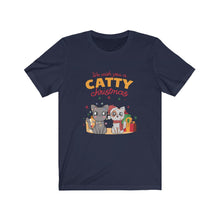 Load image into Gallery viewer, We Wish You a Catty Christmas Short Sleeve Tee