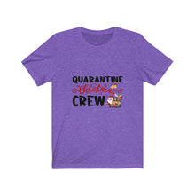 Load image into Gallery viewer, Quarantine Christmas Crew  (Black) Short Sleeve Tee
