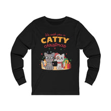 Load image into Gallery viewer, We Wish You a Catty Christmas Long Sleeve Tee