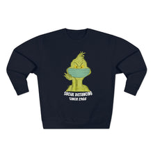 Load image into Gallery viewer, Grinch Social distance   Sweatshirt