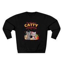 Load image into Gallery viewer, We Wish You a Catty Christmas Sweatshirt