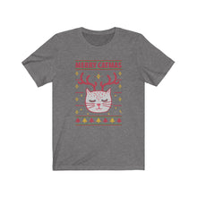Load image into Gallery viewer, Merry Catmas  Short Sleeve Tee
