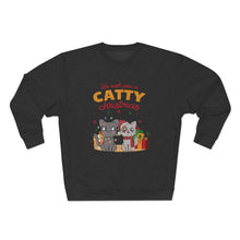 Load image into Gallery viewer, We Wish You a Catty Christmas Sweatshirt