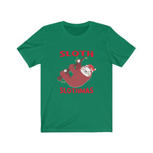 Load image into Gallery viewer, Slothmas  Short Sleeve Tee