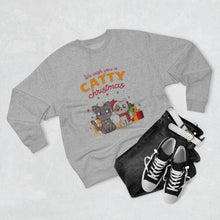 Load image into Gallery viewer, We Wish You a Catty Christmas Sweatshirt