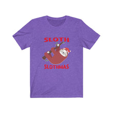 Load image into Gallery viewer, Slothmas  Short Sleeve Tee