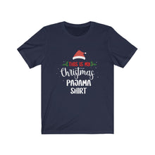 Load image into Gallery viewer, Christmas Pajama Shirt  Short Sleeve Tee