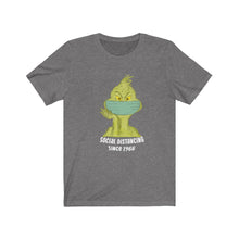 Load image into Gallery viewer, Grinch social distance  Short Sleeve Tee