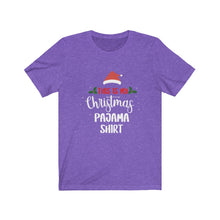 Load image into Gallery viewer, Christmas Pajama Shirt  Short Sleeve Tee

