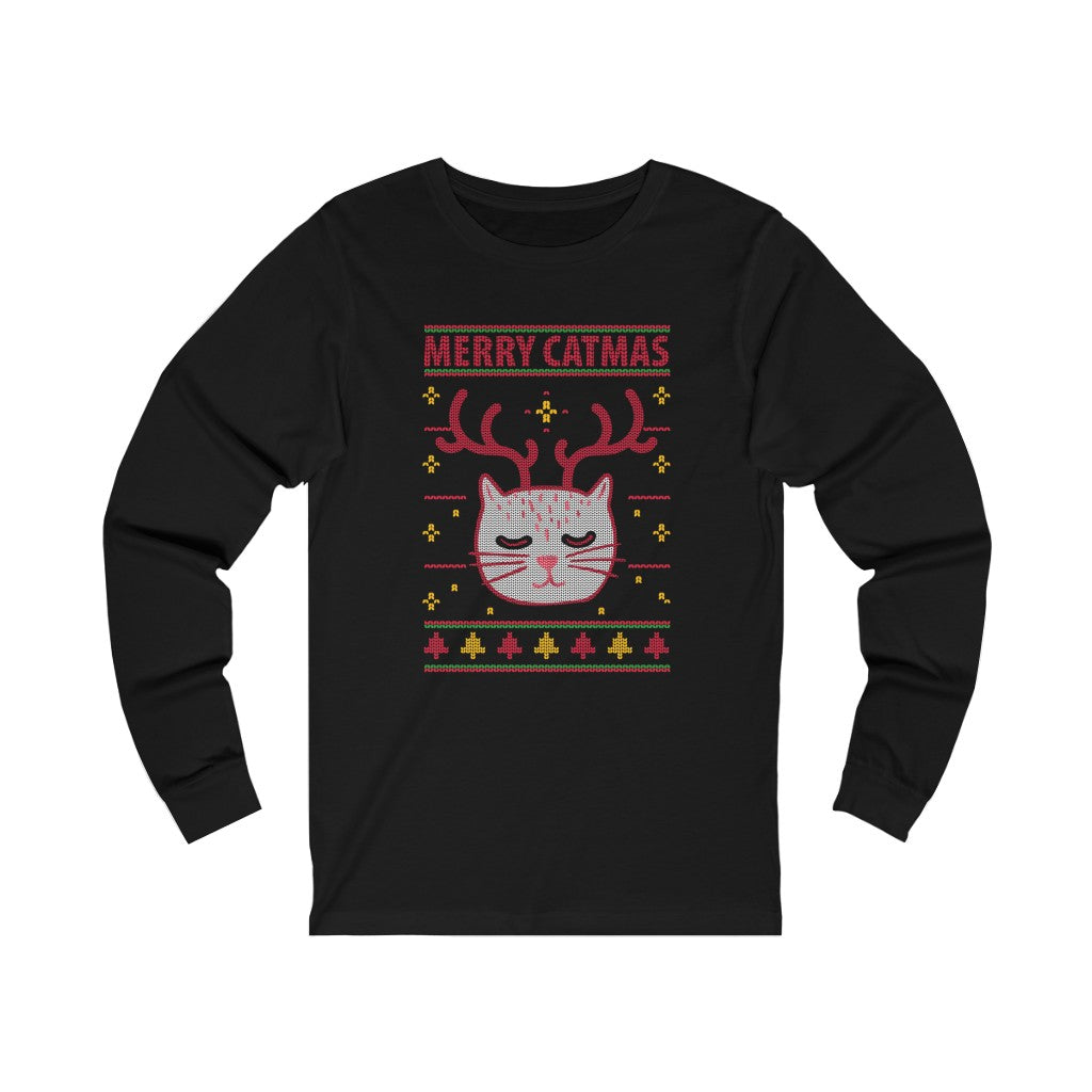 Merry Catmas   Long Sleeve Tee
