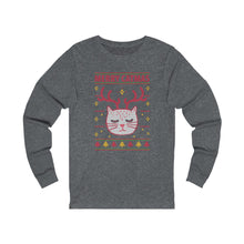 Load image into Gallery viewer, Merry Catmas   Long Sleeve Tee
