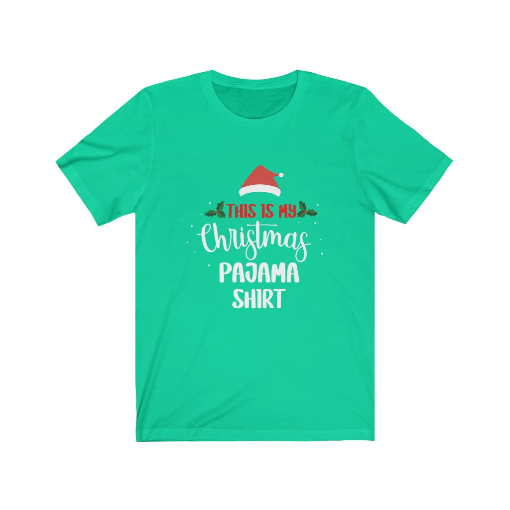 Christmas Pajama Shirt  Short Sleeve Tee