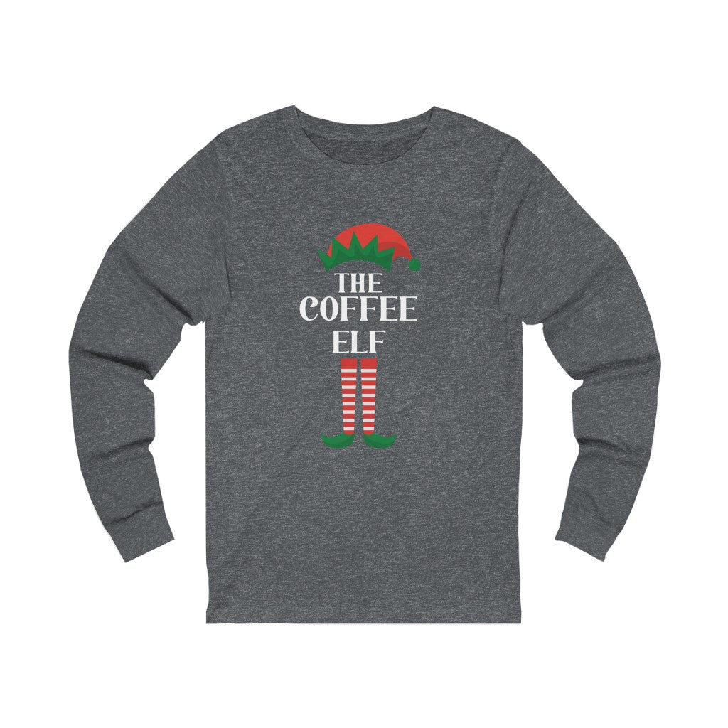 The Coffee ELF Long Sleeve Tee
