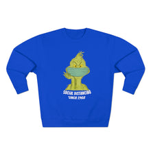 Load image into Gallery viewer, Grinch Social distance   Sweatshirt
