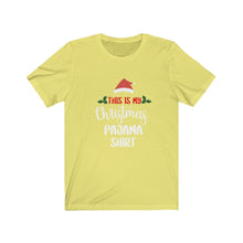 Load image into Gallery viewer, Christmas Pajama Shirt  Short Sleeve Tee
