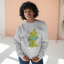 Load image into Gallery viewer, Grinch Social distance   Sweatshirt

